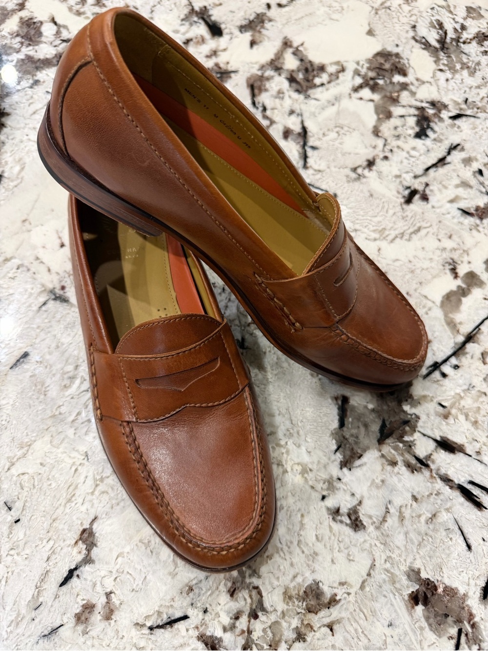 🔥 Cole Haan So very Nice! Tan Leather Penny Loafers NEW 🆕